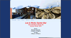 Desktop Screenshot of leeandricksoysterbar.com
